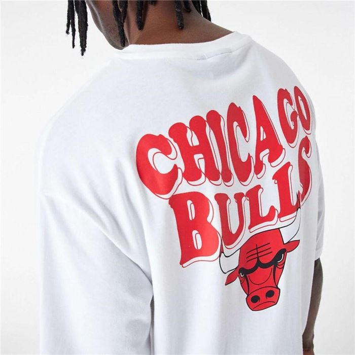 Camiseta de Manga Corta Hombre New Era SCRIPT OS TEE CHIBUL 60435518 Blanco (XL) 2 Camiseta de Manga Corta Hombre New Era SCRIPT OS TEE CHIBUL 60435518 Blanco (XL) 2