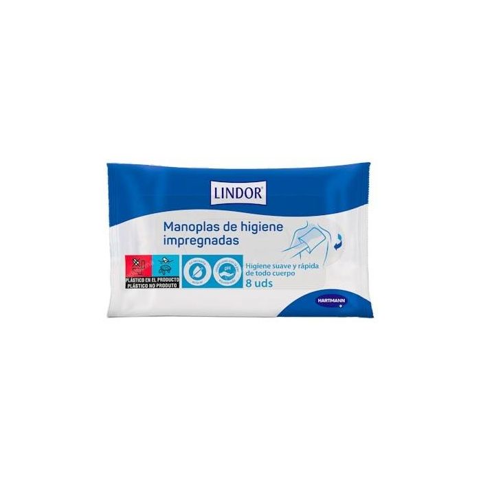 Lindor Manoplas Higiene 8 Unidades