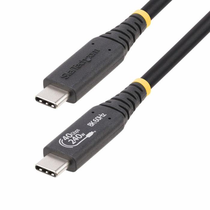 Cable USB Startech 1M-40G-USB4-CABLE Negro 1