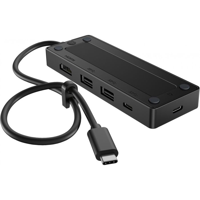 HP Concentrador de viaje USB-C G3 con HDMI, 2x USB 3.2 Gen 2 (Type-A) y 2x USB-C (Type-C) 60Hz - Windows/Android/ChromeOS 1