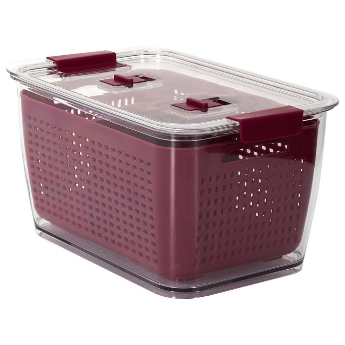 Cook Concept Hermético Nevera con 2 Compartimentos y Cesta Ventilada Coup De Fraiche 28.5x18.5x15.5 cm 2