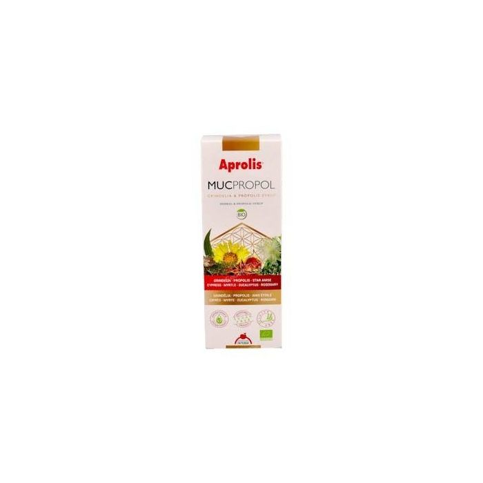 Aprolis Mucpropol 250ml - Suplemento para vías respiratorias con propóleo y eucalipto para sistema inmune