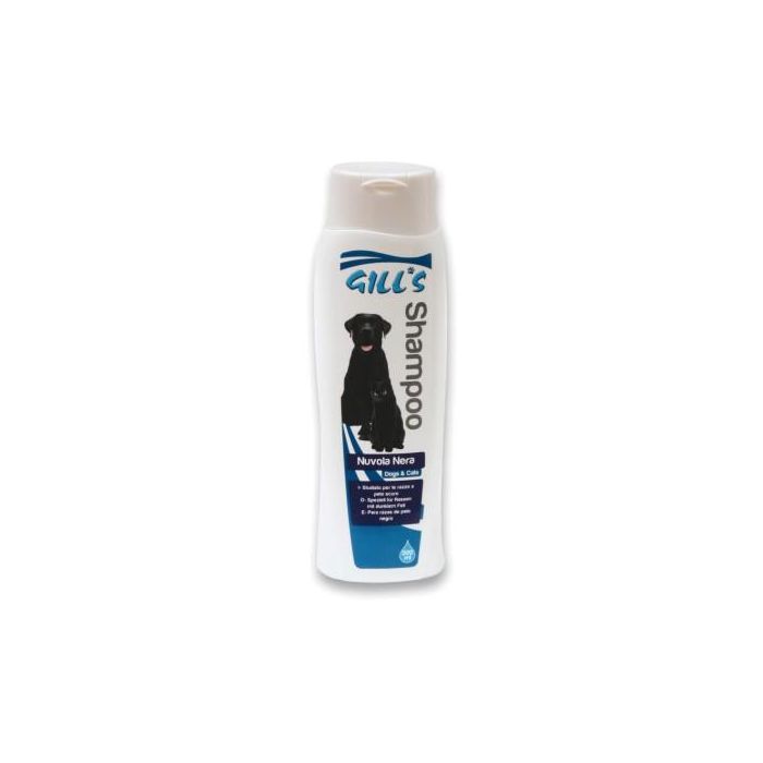 Champú para mascotas gill's pelo negro 200 ml