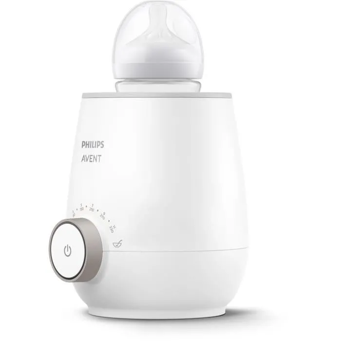 Philips Avent SCF358/00 Calentador de Biberones Eléctrico - Calienta Uniformemente, Función de Descongelación, Temporizador y Apagado Automático
