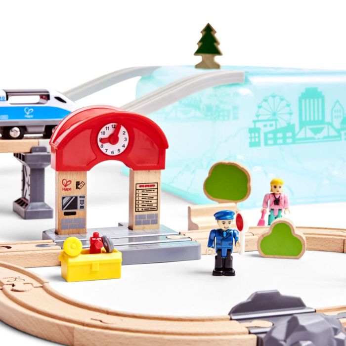 Playset de Vehículos Hape 2 Playset de Vehículos Hape 2