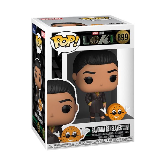 Funko Pop Marvel Loki Ravonna y Miss Minutos Figura Vinilo 9cm 1