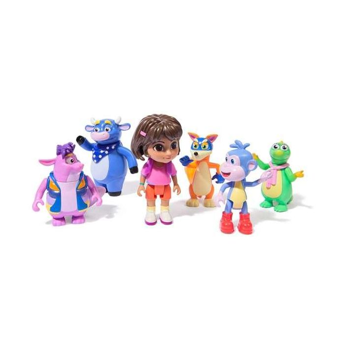 Figuras dora la exploradora y amigos. 12,07x9,53x6,03 cm - modelos surtidos 2 Figuras dora la exploradora y amigos. 12,07x9,53x6,03 cm - modelos surtidos 2