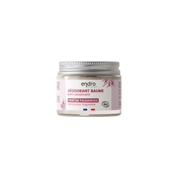 ENDRO COSMETIQUES Desodorante Bálsamo Palmarosa 50ml. Natural, elimina mal olor sin bloquear la sudoración