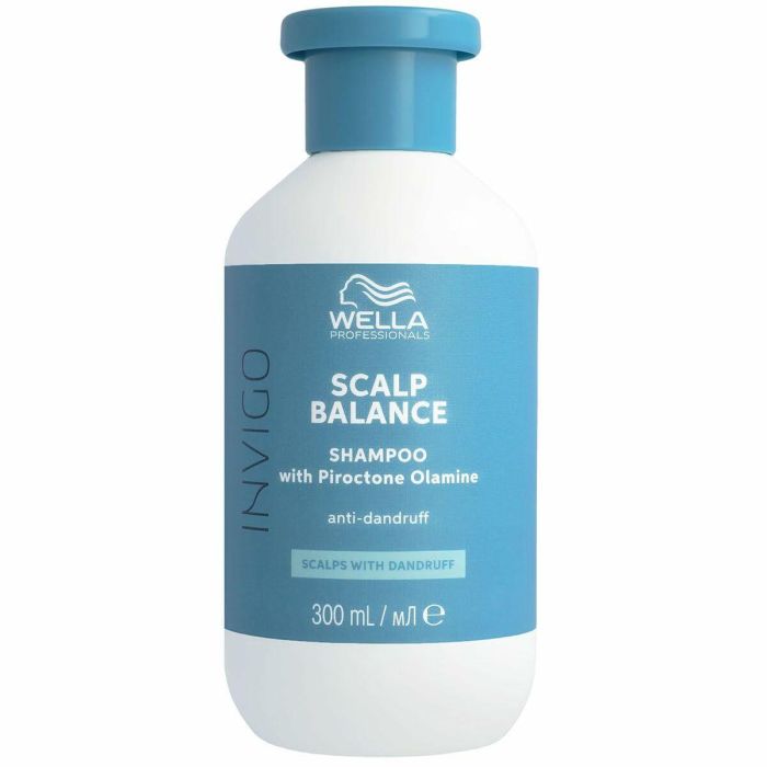 Wella Professionals INVIGO BALANCE Champú Anticaspa para Cuero Cabelludo Sensible con Piritionato de Zinc 300 ml