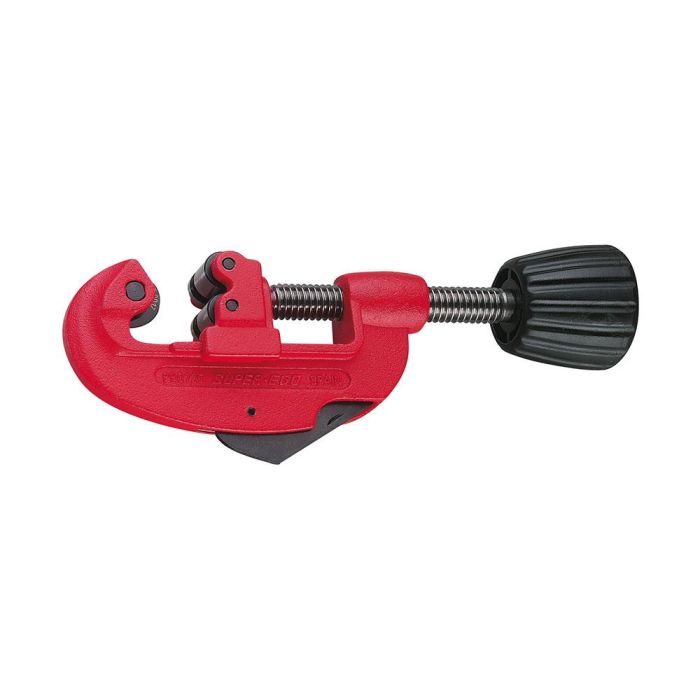 Super Ego 725220000 Cortatubos CU 725 Pro 3-30mm, Rojo/Negro, para Fontanería, Calefacción y Aire Acondicionado