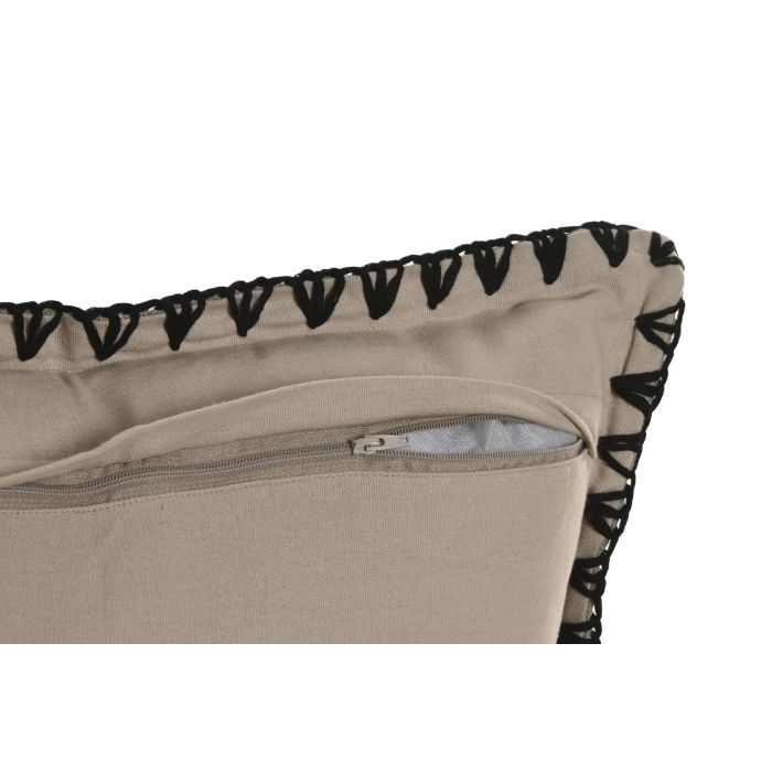 Cojin Tradicional DKD Home Decor Natural 45 x 45 cm (2 Unidades) 3
