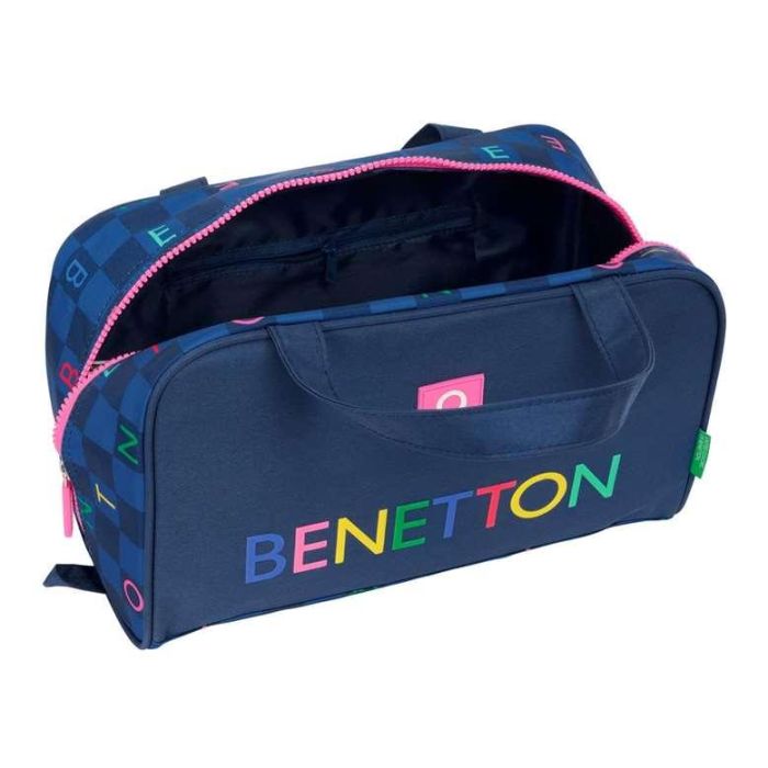 Safta Neceser Rectangular 8 L Benetton "Damero" 3 Safta Neceser Rectangular 8 L Benetton "Damero" 3