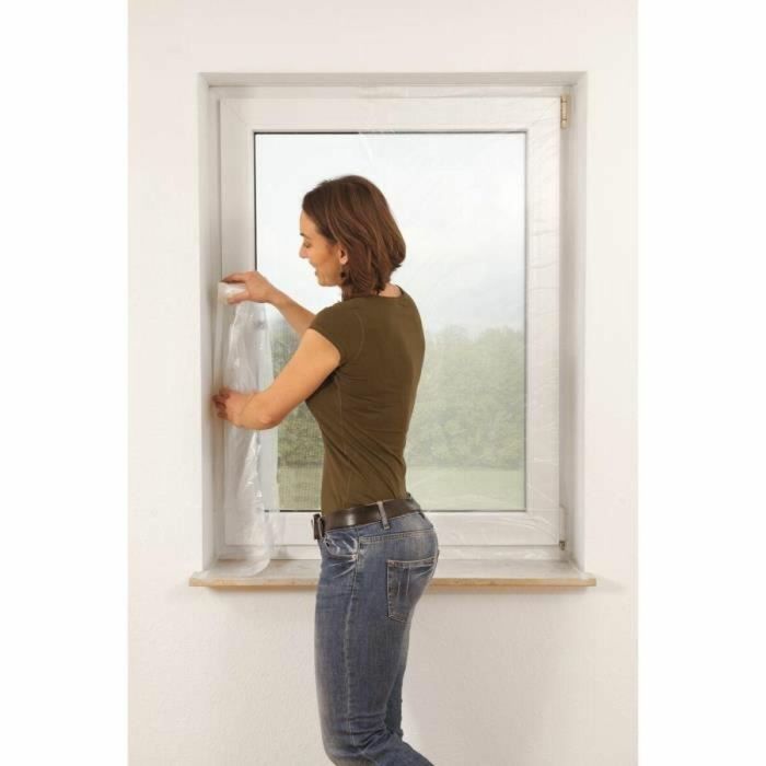 Wagner Kit Universal de Enmascaramiento y Protección para Pintar con Película Premium, Adhesivo y Cortador 1