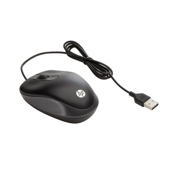 HP Ratón de Viaje USB 1000 DPI, Compacto y Ligero para Portátil y Tablet 0 HP Ratón de Viaje USB 1000 DPI, Compacto y Ligero para Portátil y Tablet 0