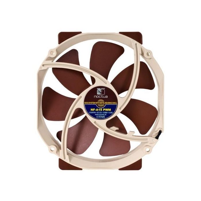 NOCTUA NF-A15 PWM Ventilador para Caja de Ordenador - Componente de Refrigeración para PC 3