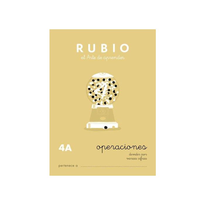 Cuaderno Rubio A5 Operaciones Y Problemas Nº 4A 10 unidades