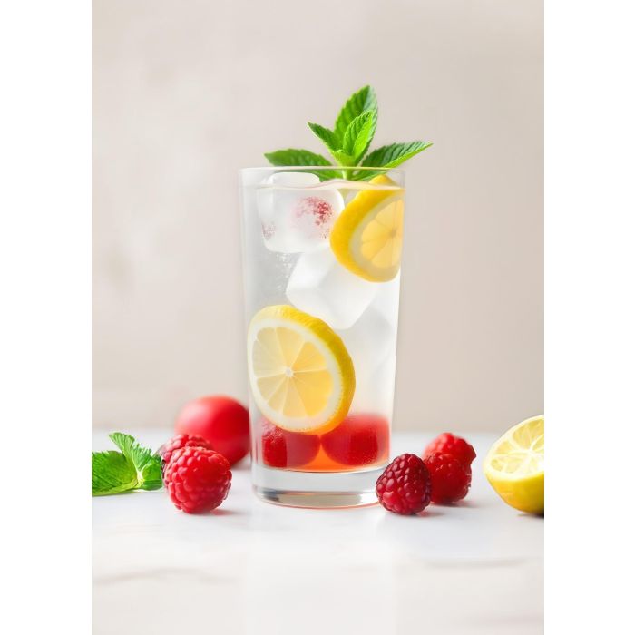 Inde Cubitera Flexible de Silicona para 6 Cubitos de Hielo Lua Quttin, 16.5x11.3x5 cm (24 Unidades)