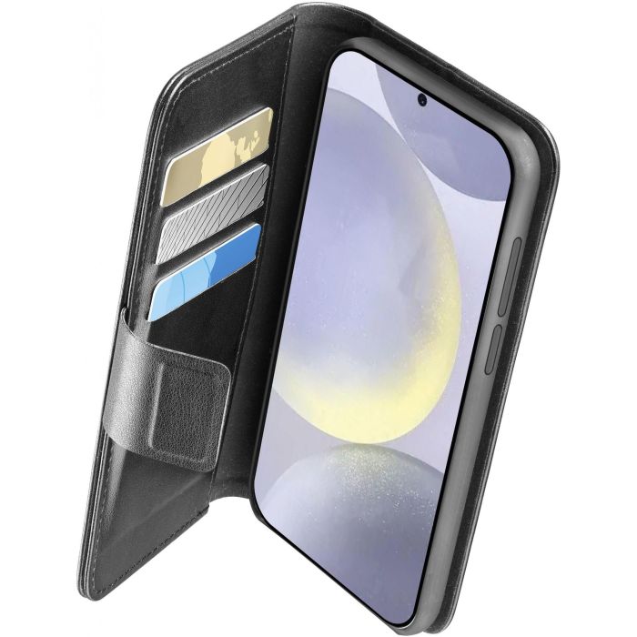 Cellularline Book Agenda 2 Case fr Samsung S25 Black 0 Cellularline Book Agenda 2 Case fr Samsung S25 Black 0