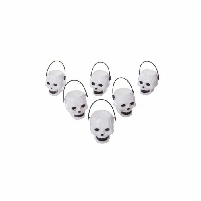 6 mini calaveras 6 x 5 x 5 cm 6 mini calaveras 6 x 5 x 5 cm