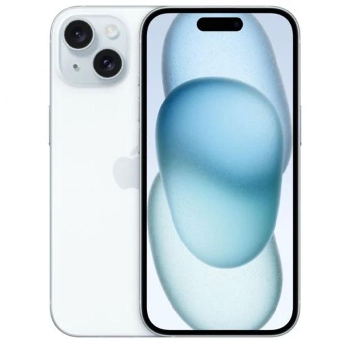 Apple iPhone 15 Móvil 128GB Azul, Pantalla Super Retina XDR 6.1", Dynamic Island, Cámara 48MP, Chip A16 Bionic, 5G, USB-C Apple iPhone 15 Móvil 128GB Azul, Pantalla Super Retina XDR 6.1", Dynamic Island, Cámara 48MP, Chip A16 Bionic, 5G, USB-C