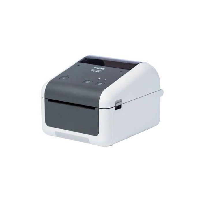 BROTHER Impresora de etiquetas y tickets TD4210D con tecnologia termica directa conexion USB y Serie 1 BROTHER Impresora de etiquetas y tickets TD4210D con tecnologia termica directa conexion USB y Serie 1