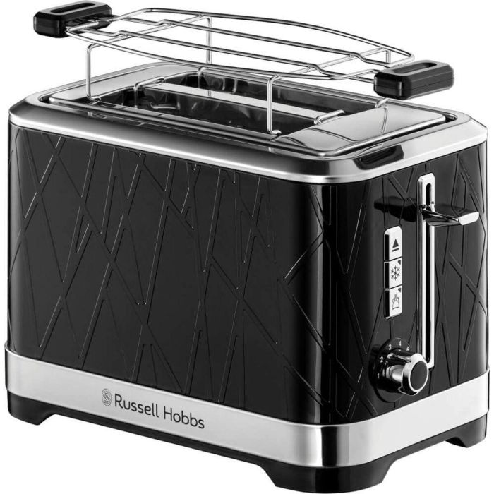 Russell Hobbs 28091-56 Estructura tostadora tostadora, Lift'n Look, ranuras XL, horneado ajustable, calentador de pastelería vienés - Negro 2