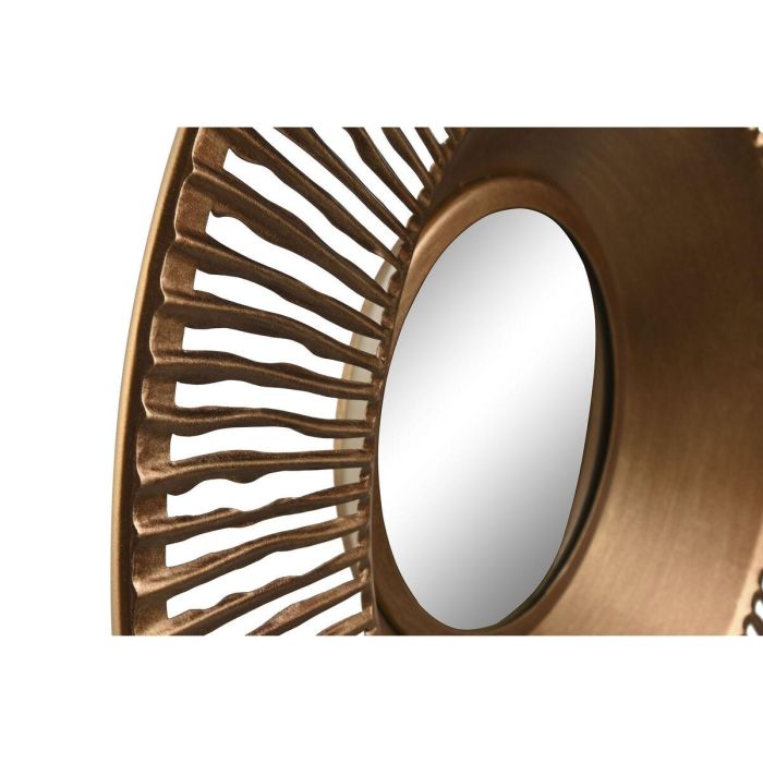 Espejo de pared Home ESPRIT Cobre 50 x 6,5 x 50 cm 2 Espejo de pared Home ESPRIT Cobre 50 x 6,5 x 50 cm 2