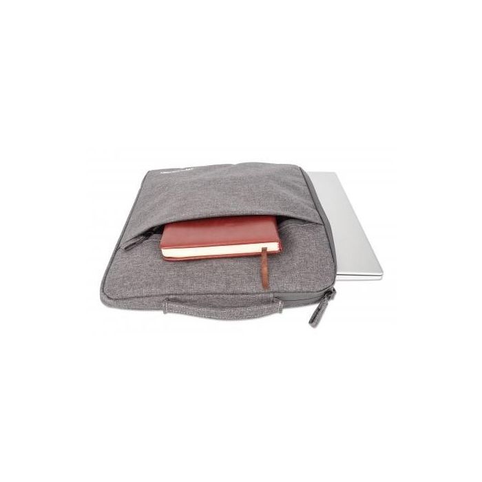 MANHATTAN Seattle Notebook Sleeve 15.6" wasserfest anthrazit 4