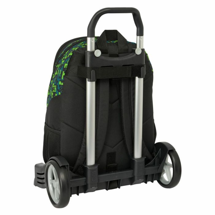 Mochila Escolar con Ruedas Minecraft Evolution 32 x 44 x 16 cm 1