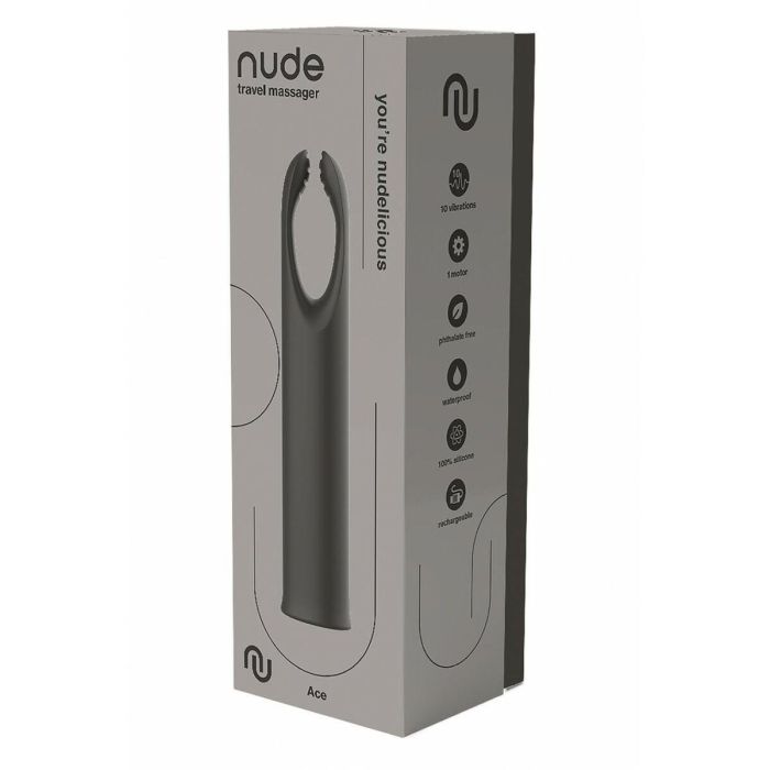Masajeador Dream Toys Nude Gris 4 Masajeador Dream Toys Nude Gris 4
