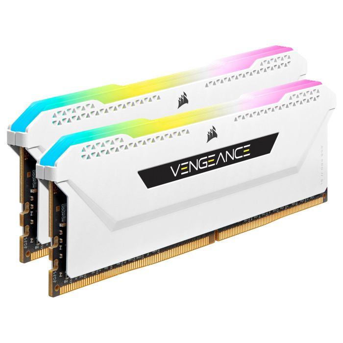 Corsair Vengeance RGB Pro SL White 32GB (2x16GB) DDR4 3200MHz CL16 DIMM Kit Memoria RAM 5
