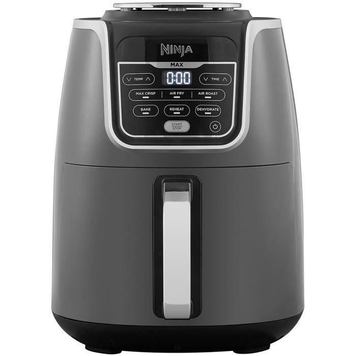 Ninja AF160EU Freidora de Aire 6 en 1 MAX 5.2L - Cocina saludable con poco aceite, 6 funciones, hasta 240°C, apta lavavajillas Ninja AF160EU Freidora de Aire 6 en 1 MAX 5.2L - Cocina saludable con poco aceite, 6 funciones, hasta 240°C, apta lavavajillas