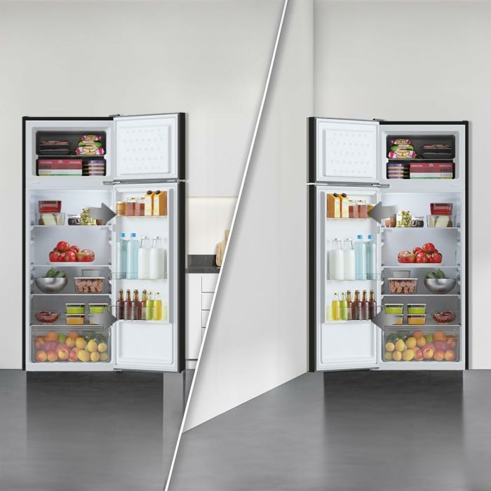 Frigorífico combinado Cecotec Bolero CoolMarket 2D 211 Negro 211 l 143 CM 6 Frigorífico combinado Cecotec Bolero CoolMarket 2D 211 Negro 211 l 143 CM 6