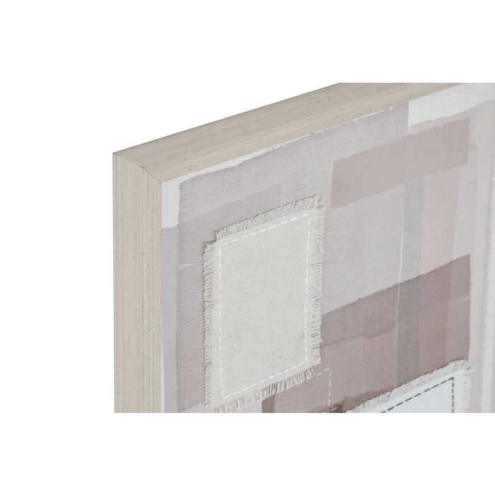 DKD Home Decor Cuadro Moderno Abstracto Beige Gris Lienzo Lino 40 x 2.5 x 50 cm (2 Unidades) 1 DKD Home Decor Cuadro Moderno Abstracto Beige Gris Lienzo Lino 40 x 2.5 x 50 cm (2 Unidades) 1