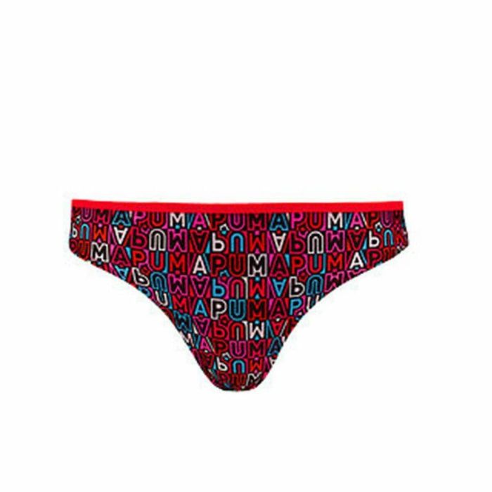 Bikini-Braga Para Niñas Puma Printed Set Rojo 1