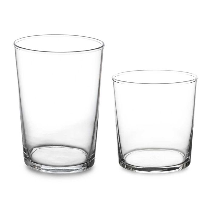 Pasabahce Set 12 Vasos Bistro Pinta 380ml 510ml Vidrio Transparente 27x23x18cm (Set de 2) 1 Pasabahce Set 12 Vasos Bistro Pinta 380ml 510ml Vidrio Transparente 27x23x18cm (Set de 2) 1