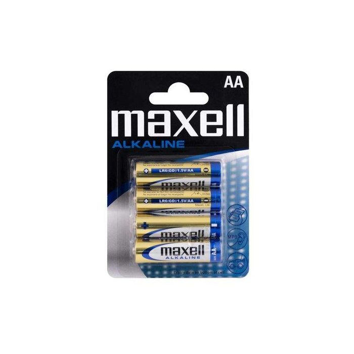 Pilas Alcalina Maxell Lr06 Blister De 4 (M005)