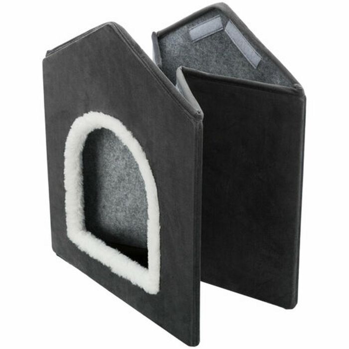 Caseta Trixie Livia Blanco Gris oscuro 38 × 41 × 44 cm 15 Caseta Trixie Livia Blanco Gris oscuro 38 × 41 × 44 cm 15