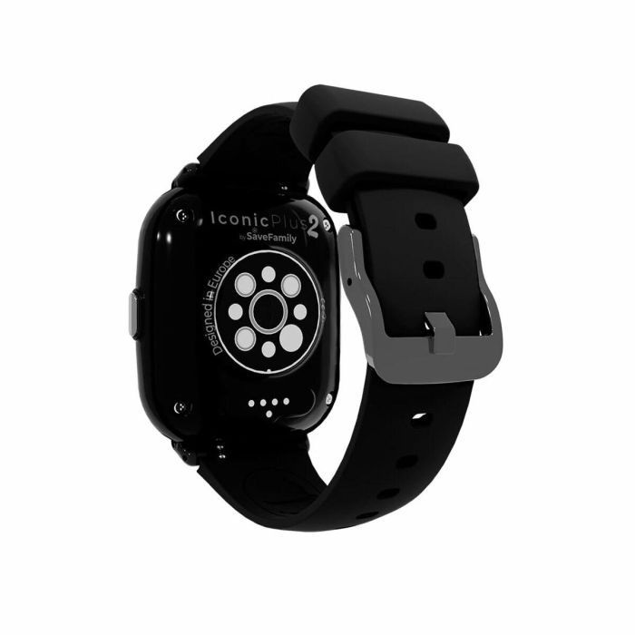 Smartwatch Save Family ICONIC2 BLACK 40 mm 1,44” Negro 3 Smartwatch Save Family ICONIC2 BLACK 40 mm 1,44” Negro 3