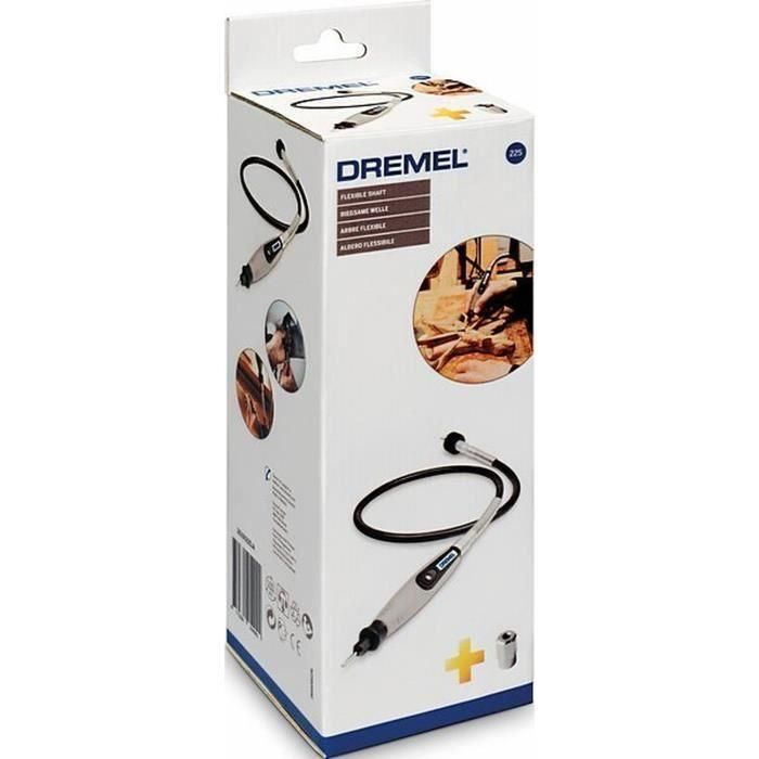 Dremel 225 Eje Flexible 1070 mm para Herramientas Rotativas de Precisión con Empuñadura Ergonómica y Acceso Difícil 1 Dremel 225 Eje Flexible 1070 mm para Herramientas Rotativas de Precisión con Empuñadura Ergonómica y Acceso Difícil 1