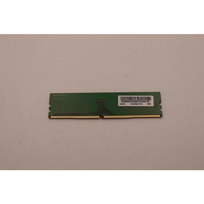 Lenovo Módulo de Memoria RAM UDIMM Unbuffered 8GB DDR4 3200MHz para Sistemas Lenovo 1 Lenovo Módulo de Memoria RAM UDIMM Unbuffered 8GB DDR4 3200MHz para Sistemas Lenovo 1
