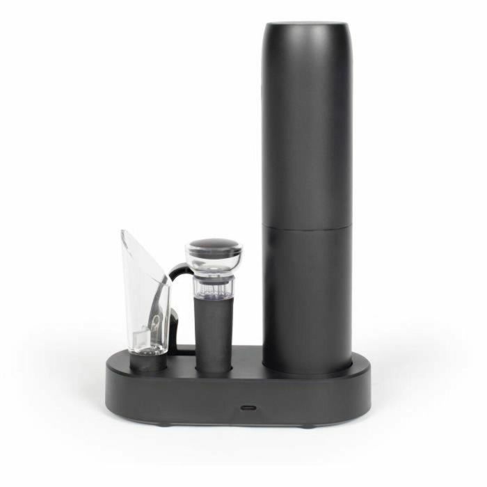 Livoo GS159 Set de vino eléctrico recargable Universal, 5 accesorios, funciona por presión, abre hasta 30 botellas. 4 Livoo GS159 Set de vino eléctrico recargable Universal, 5 accesorios, funciona por presión, abre hasta 30 botellas. 4