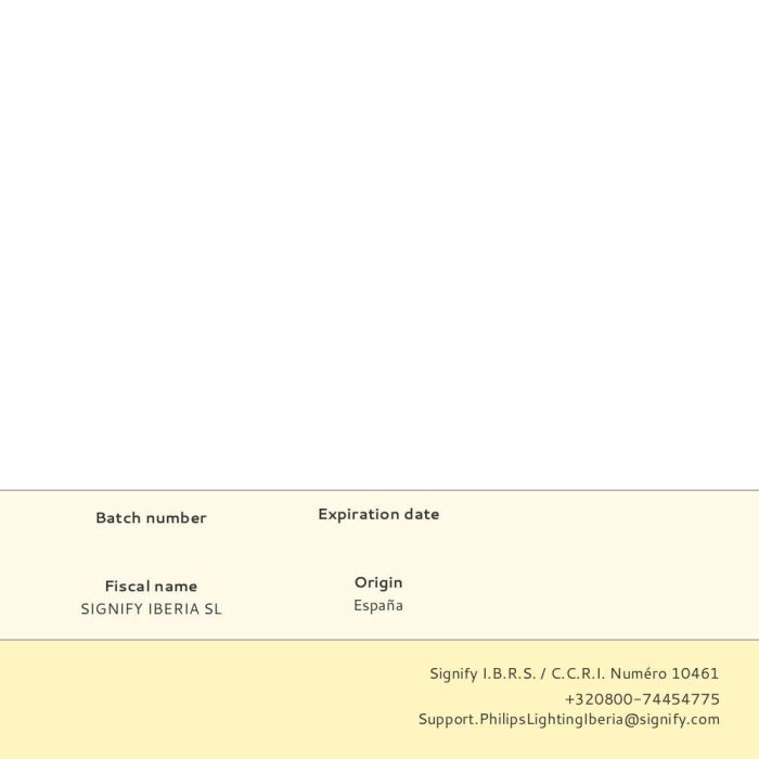 Bombilla standard led e27 17,5w 2452lm 6500k luz fria ø7,5x12,1cm. philips 3