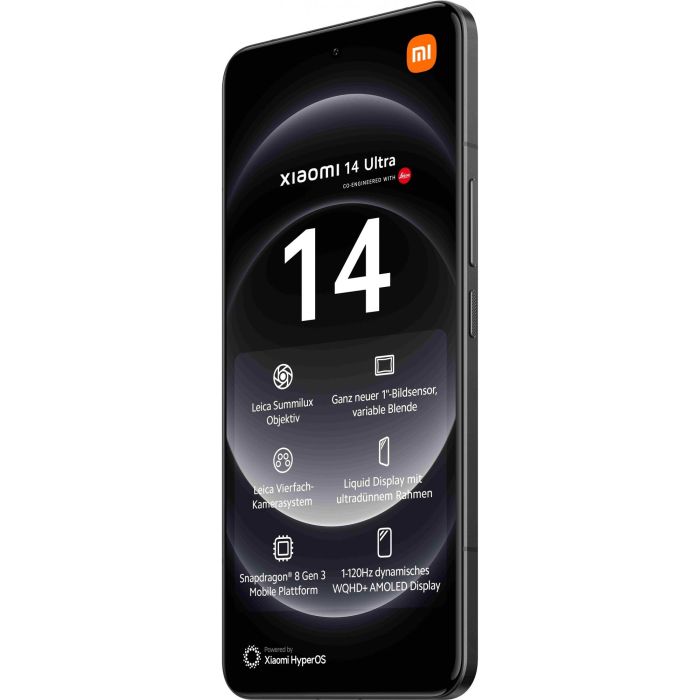 Xiaomi 14 Ultra Dual SIM 16GB RAM 512GB Almacenamiento Negro 4 Xiaomi 14 Ultra Dual SIM 16GB RAM 512GB Almacenamiento Negro 4