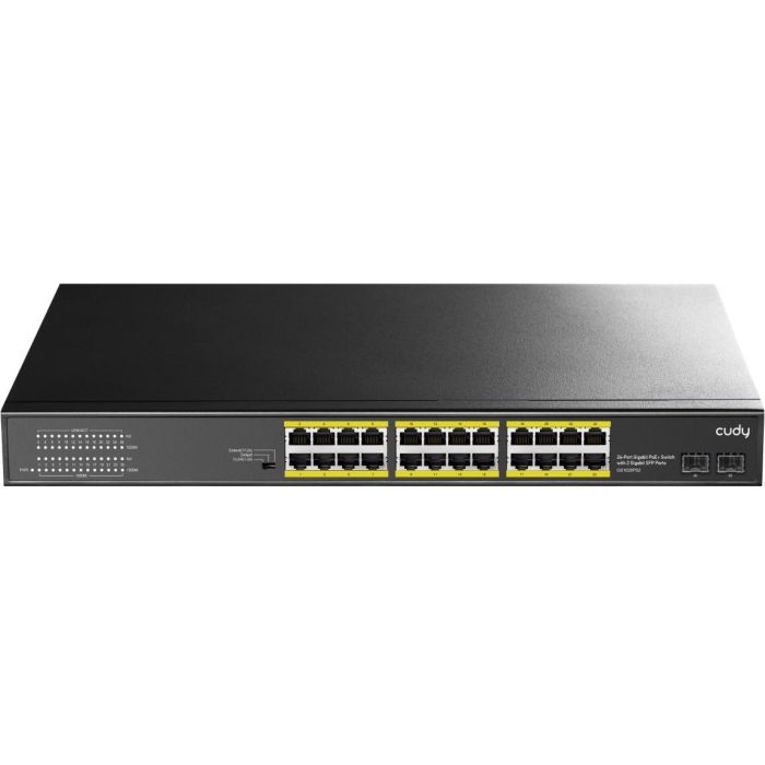 Cudy GS1028PS2 Switch Gigabit Ethernet 24 Puertos (10/100/1000) con Energía sobre Ethernet (PoE) y Montaje en Rack Negro 0 Cudy GS1028PS2 Switch Gigabit Ethernet 24 Puertos (10/100/1000) con Energía sobre Ethernet (PoE) y Montaje en Rack Negro 0