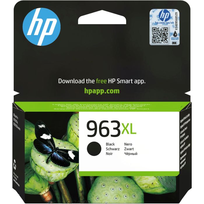 Hp Tinta Negro Officejet Pro All-In-One 9010,9012,9014,9015,9016,9019,9020,9022,9025 - Nº 963XL