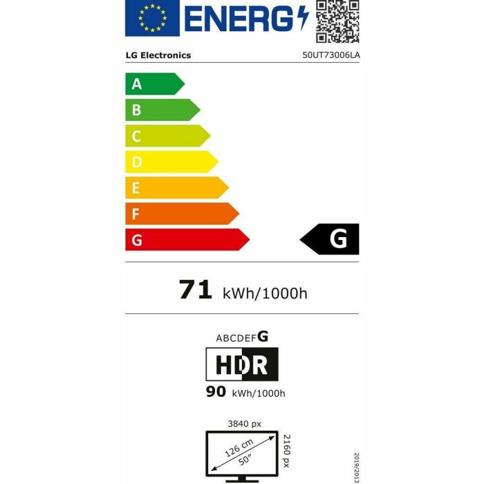 Smart TV LG 50UT73006LA 4K Ultra HD 50" LED HDR D-LED 6 Smart TV LG 50UT73006LA 4K Ultra HD 50" LED HDR D-LED 6