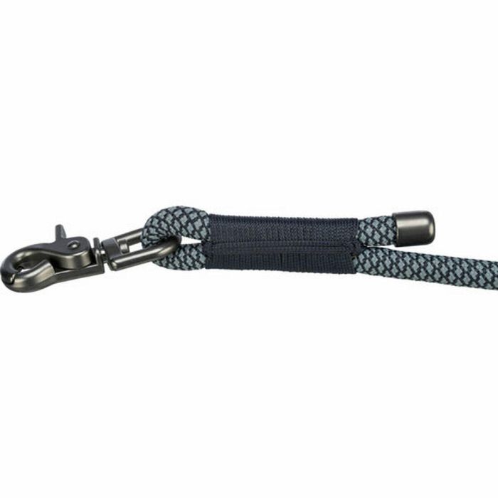 Ramal ajustable para perro Trixie Soft Rope Negro Gris S S/XL 5