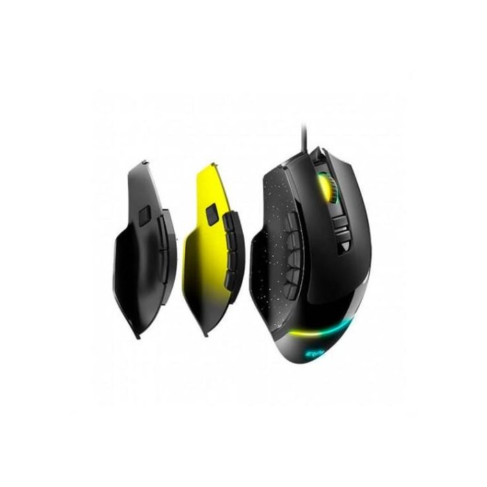 Energy Sistem Ratón Gaming Óptico RGB 10000 DPI, 15 Botones Intercambiables, Peso Ajustable, Huano, Cableado USB para PC 3 Energy Sistem Ratón Gaming Óptico RGB 10000 DPI, 15 Botones Intercambiables, Peso Ajustable, Huano, Cableado USB para PC 3
