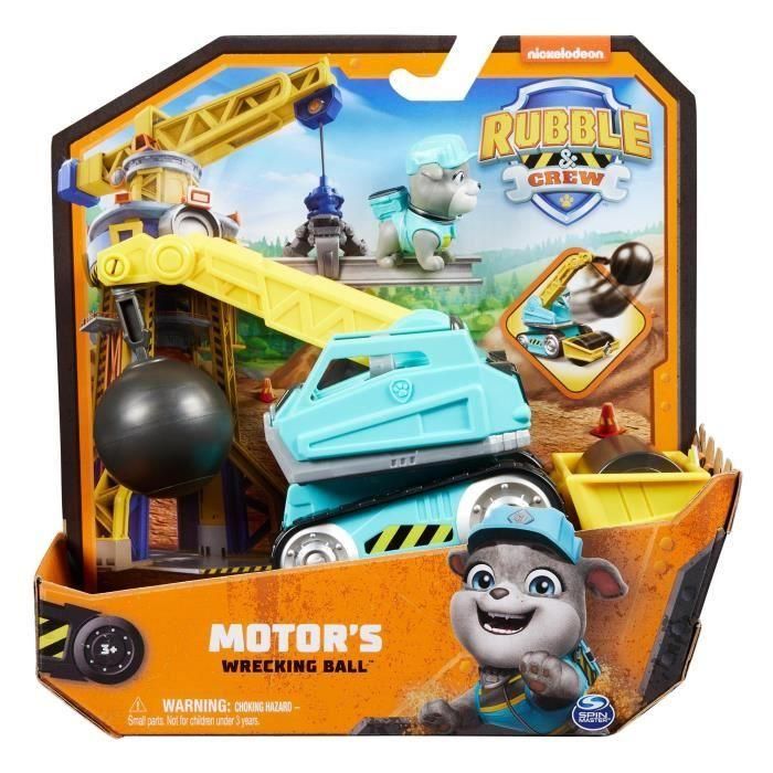 Equipo Rubble Vehículo Clásico Motor 6069659 Spin Master 4 Equipo Rubble Vehículo Clásico Motor 6069659 Spin Master 4